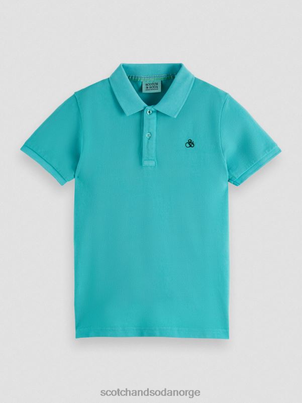 barn plaggfarget piképolo aqua N40XD785 klær Scotch & Soda